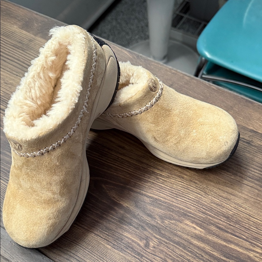 Cozy Tan Women's Slip-On Shoes